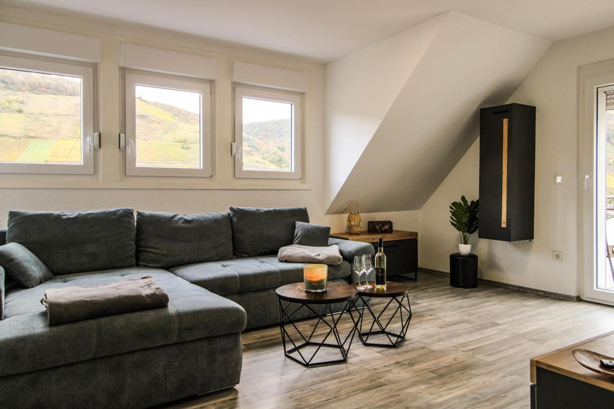 Sweet Six, Balkon, Netflix, Boxspringbetten, Hochwertiges Bad Zell an der Mosel Bagian luar foto